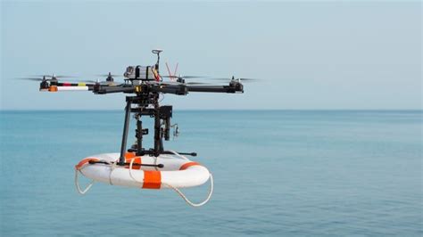 drones start   headway  uk maritime search  rescue operations unmanned airspace