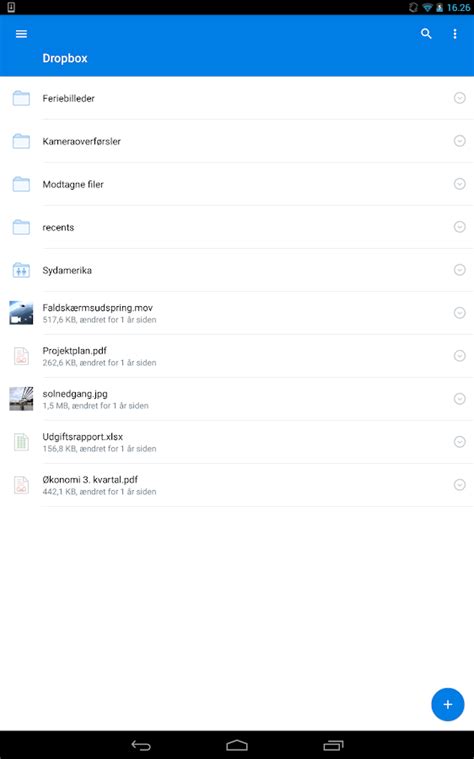dropbox android apps pa google play