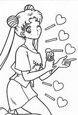 Moon Coloring Pages Sailor Choose Board sketch template