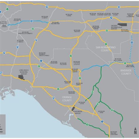 southern california toll roads map map  highway   california california toll roads map
