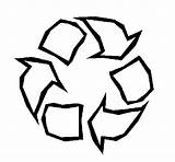 Recycling Coloring Coloringcrew sketch template