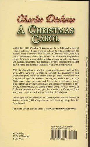 christmas carol paperback unabridged edition charles dickens