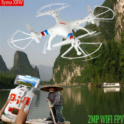 syma xw wifi drone real time video  ch  axis venture  mp wide angle fpv camera rc