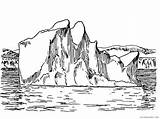 Antarctica Coloring4free Educational sketch template