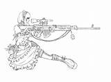 Coloring Gun Pages Rifle Military Drawing Assault Steampunk Guns Template Print Color Machine Colouring Getdrawings Deviantart Silhouette Female Ray Drawings sketch template