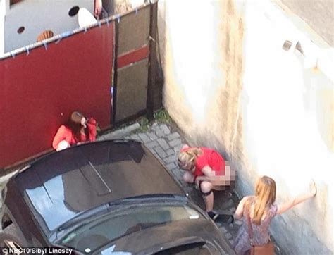 philadelphia block party gets out of control with drunk teenagers daily mail online