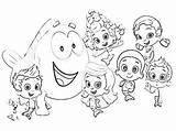 Bubble Guppies Coloring Pages Printable Letters Drawing Clipart Getdrawings Getcolorings Teeth Brush Colorings Kids Color sketch template