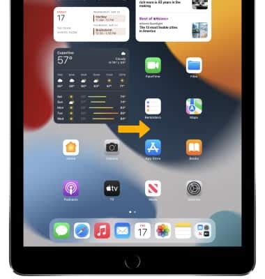 apple ipad  gen learn customize  home screen att