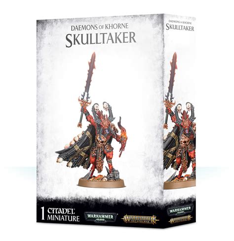 warhammer  age  sigmar daemons  khorne skulltaker boardgamesca