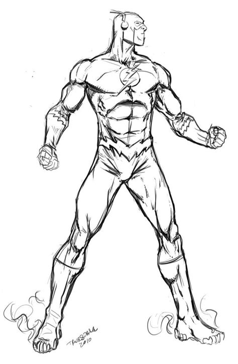 running flash superhero coloring page crafts coloring home