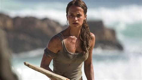 Tomb Raider First Look Alicia Vikander As Lara Croft In