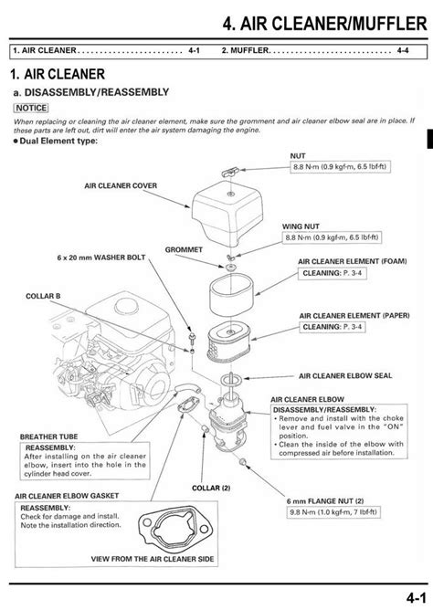 honda gx workshop manual