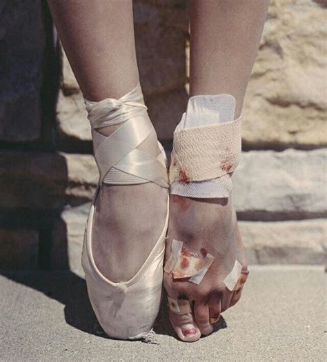 Ballerina Struggling For Her Craft Ballet Feet Ballerina Feet