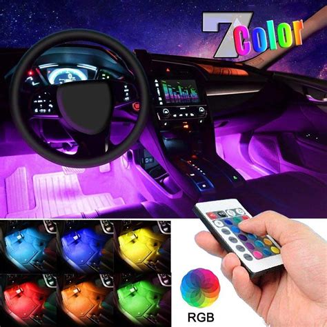 purple led car interior lights cars interior