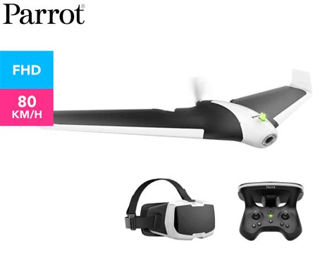 parrot disco fpv drone  skycontroller  whitegrey catchcomau