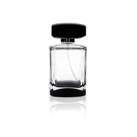 custom arabic beautiful square blue 120ml glass perfume bottles high
