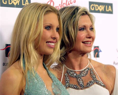 Olivia Newton Johns Daughter Shares Behind The Scenes Video From A