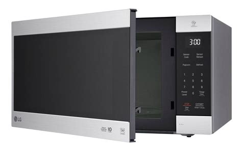 lg stainless  cu ft countertop microwave lmcst