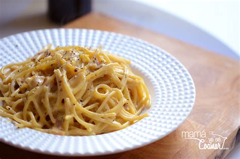 cómo hacer espaguetis con salsa carbonara spaghetti alla carbonara