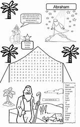 Abraham Activities Biblekids sketch template