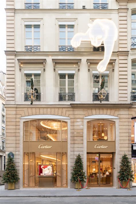 cartier debuts  paris concept boutique adds  vintage option