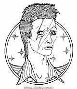 Bowie Imprimer Malvorlage Austin Selena sketch template