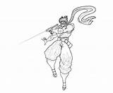 Strider Capcom Marvel Vs Characters sketch template