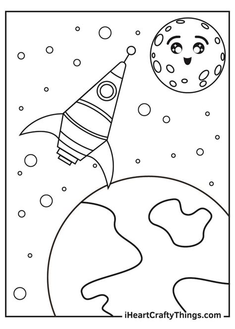 outer space coloring pages   space coloring pages outer space