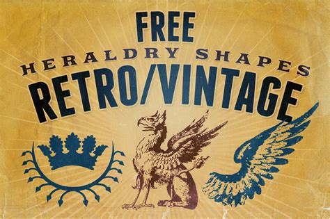 free retro vintage graphic designer kit v 1 — discounted design bundles with