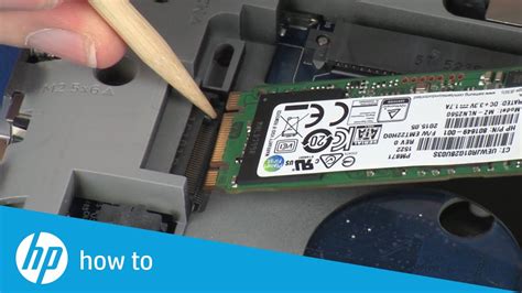 Replacing The Solid State Drive Hp Probook 650 And 655