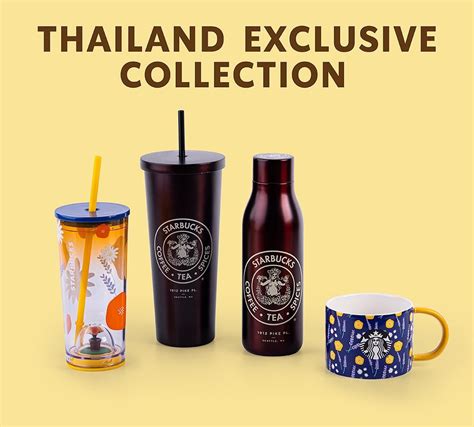 Starbucks Has An Exclusive Tumbler Collection With Thai Inspired Designs