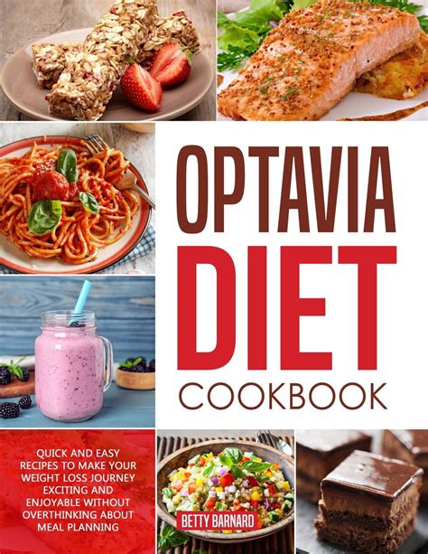 optavia diet cookbook quick  easy recipes  achieve  rapid weight