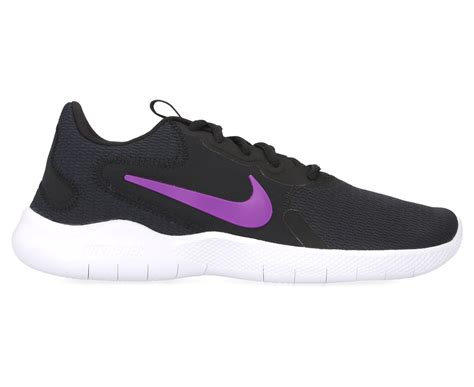 Nike Womens Flex Experience Rn 9 Running Shoes Black Vivid Purple