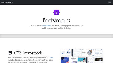 bootstrap  css framework