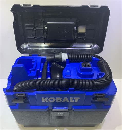 Kobalt Tools Kwdv0124b 03 Wet Dry 24v 3 Gallon Cordless Handheld Shop