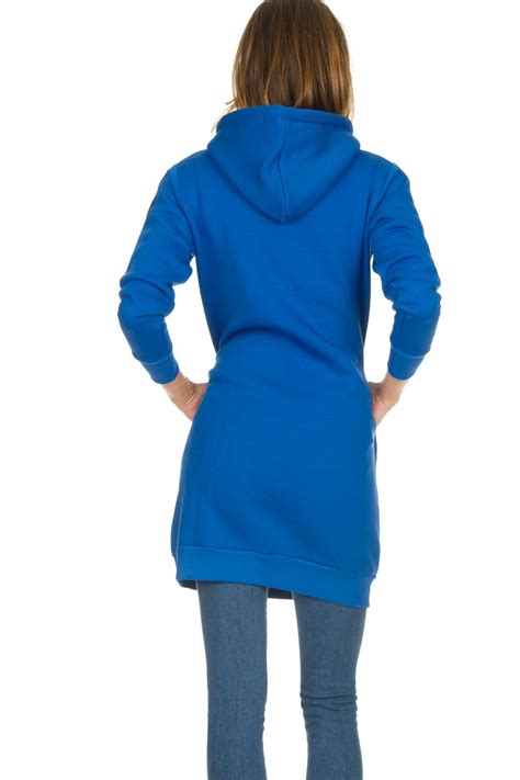 hoodie jurk harlem blauw blaumax  soho