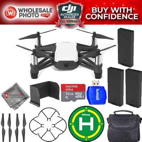 dji tello quadcopter  ryze tech  battery accessory bundle walmartcom walmartcom