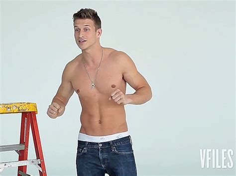 shirtless male models say the dumbest things in spoof