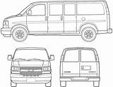 Blueprints 2005 Minivan Outlines Kiev Getoutlines Las sketch template