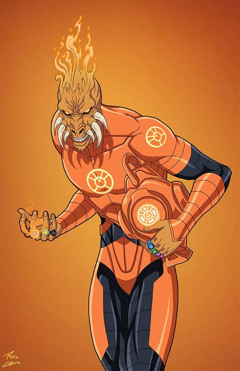 Larfleeze Earth 27 Commission By Phil Cho On Deviantart