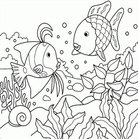 aquarium coloring pages  kids  getcoloringscom  printable