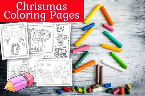 christmas coloring pages  word work