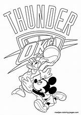 Okc Coloring Thunder Pages Logo Oklahoma City Warriors Golden Drawing Getcolorings Getdrawings State Colorings Pag sketch template