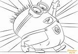 Minion Coloring Pages Jerry Drawing Printable Color Purple Angry Captain Dot Getdrawings Coloringpagesonly sketch template