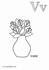 Vase Coloring Printable Pages Pdf Version sketch template