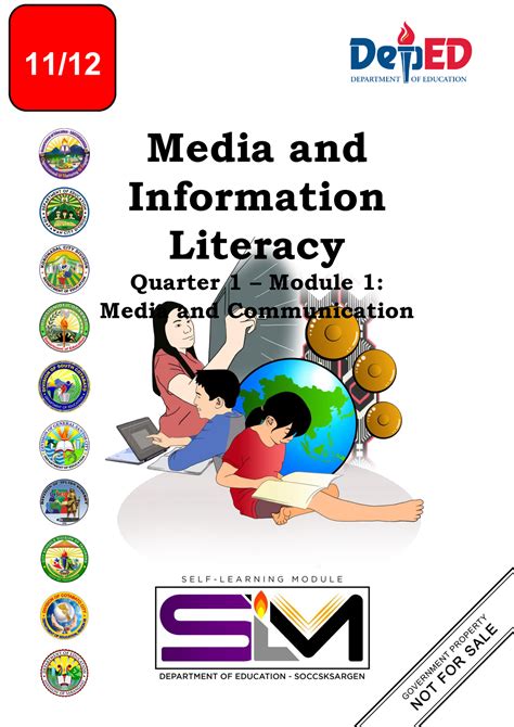 media  information literacy quarter  module  media  information literacy quarter