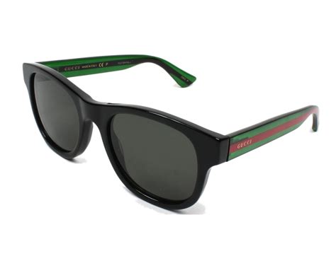gucci sunglasses gg 0003 s 006 black visionet