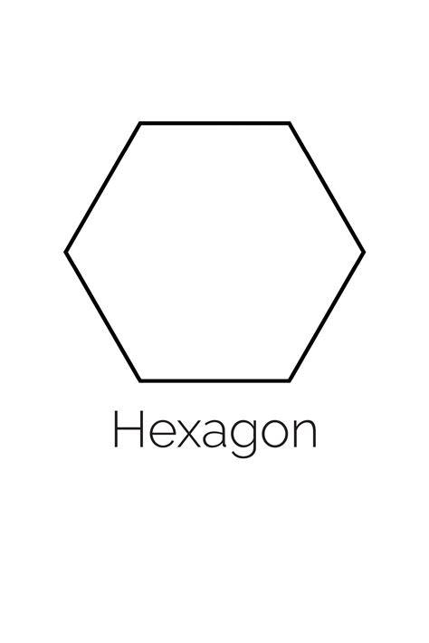 hexagon printable easy cut   template  hexies