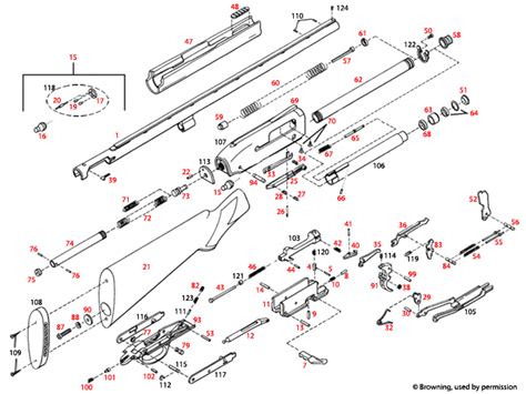 browning gold  schematic brownells uk