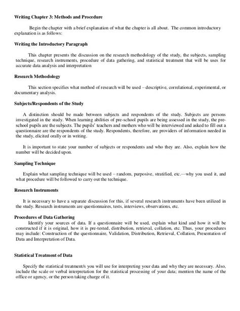 chapter  methodology   research chapter  research method